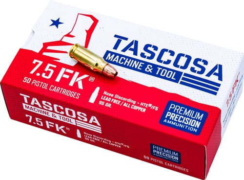 TMT FK BRNO 7.5 F5 95GR HOLLOW – POINT 50RDS PER BOX LEAD FREE