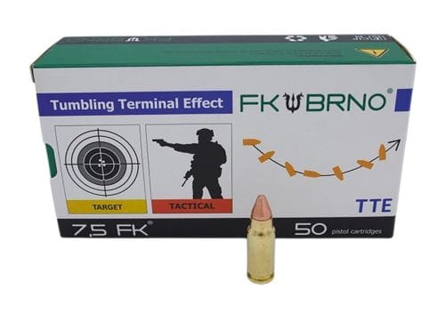 TMT FK BRNO 7.5 FK AMMO 95GR – SPOON TIP 50RD 12BX CASE