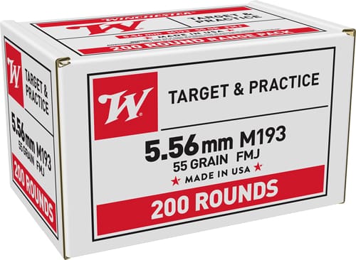 WINCHESTER USA 5.56X45 55GR – FMJ 800RD CASE LOT