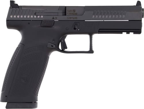 CZ P-10 F OR 9MM FS 10RD – REVERSIBLE MAG CATCH BLACK