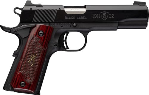 BROWNING 1911-22 BLACK LABEL – MEDALLION 22LR 4.25″ FULL SZ