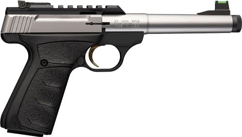 BROWNING BUCKMARK CAMPER UFX – 22LR 5.9″ STAINLESS SR