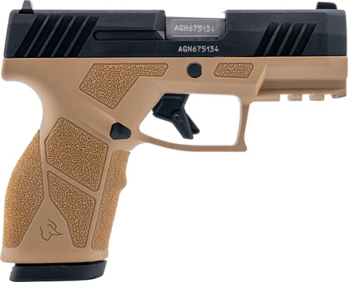 TAURUS GX2 9MM 13-SHOT ADJ. – TAN FRAME BLACK SLIDE