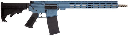 GLFA AR15 RIFLE 223 WYLDE – 16″ S/S BBL BLUE TITANIUM