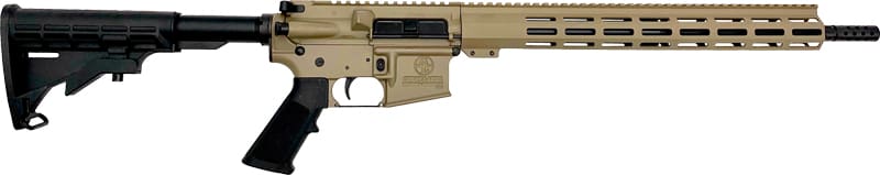 GLFA AR15 RIFLE 223 WYLDE – 16″ NIT BBL FDE