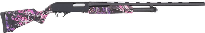 STEVENS 320 FIELD YOUTH 20GA – 3″ 26″VR BLUED MUDDY GIRL CAMO