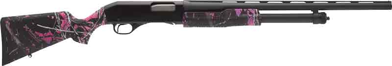 STEVENS 320 FIELD YOUTH 20GA – 3″ 22″VR BLUED MUDDY GIRL CAMO