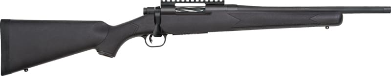 MOSSBERG PATRIOT COMPACT 308 – WIN 16.25″ THREADED BBL BLK/SY