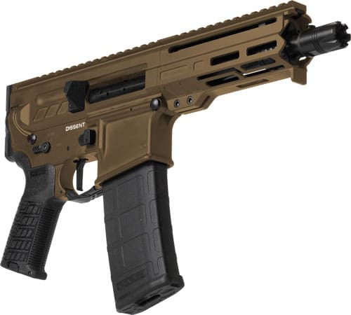 CMMG PISTOL DISSENT MK4 300AAC – 6.5″ 30RD MIDNIGHT BRONZE