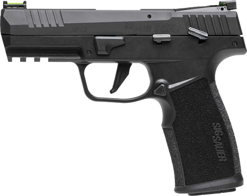 SIG P322 22LR 4″ FO SIGHT OR – (2)10RD POLYMER BLACK CA COMPL