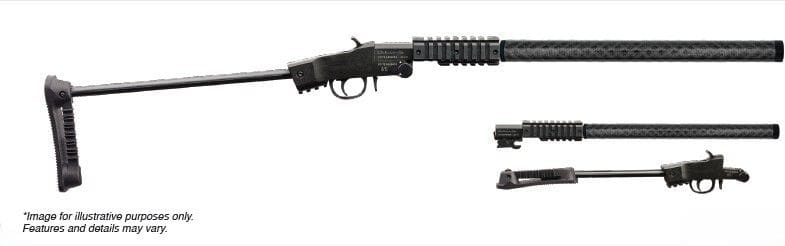 CHIAPPA LITTLE BADGER 22LR – TDX CARBON FIBER SHROUD 16.5″
