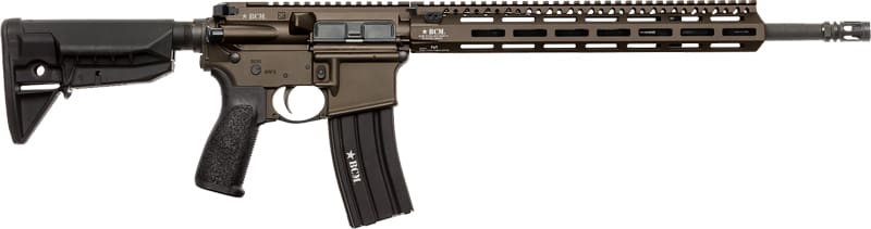 BCM RECCE-16 MCMR AR-15 5.56MM – 16″ M-LOK BRONZE 1-30RD MAG