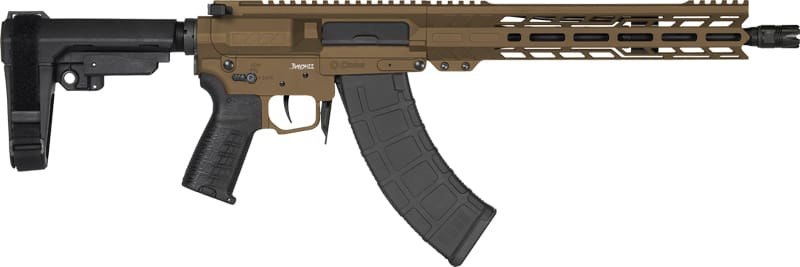 CMMG PISTOL BANSHEE MK47 7.62X – 39MM 12.5″ BRONZE W/RIP BRACE
