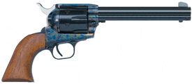 EAA BOUNTY HUNTER 44MAG 7.5″ – FS CASE COLORED/BLUED WOOD