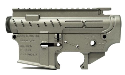 FAXON AR-15 X-TRA LITE – RECEIVER SET TITANIUM STRIPPED