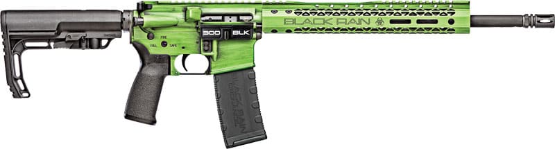 BLACK RAIN SPEC+ FUSION RIFLE – 300BLK 16″ ZOMBIE GREEN 30RD