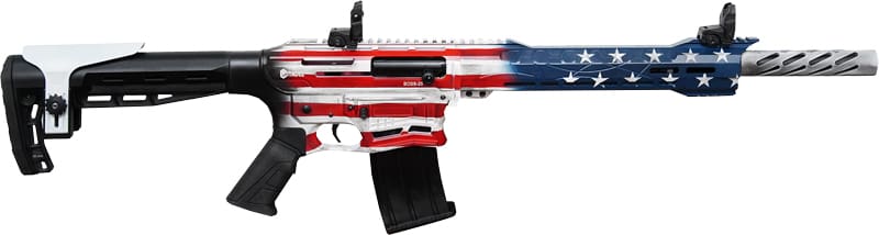 CITADEL BOSS25 12GA 3″ 18.75″ – TUBED MUZZLE BRAKE USA FLAG