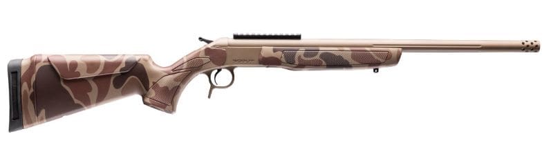 CVA SCOUT TD 45-70 22″ – FDE/CAMO SYNTHETIC
