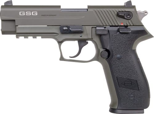 GERMAN SPORT FIREFLY 22LR – 4″ FS 10RD NON-THREADED GREEN