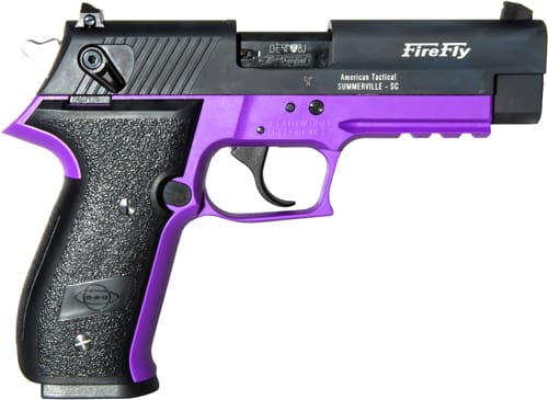 GERMAN SPORT FIREFLY 22LR – 4″ FS 10RD NON-TREADED PURPLE