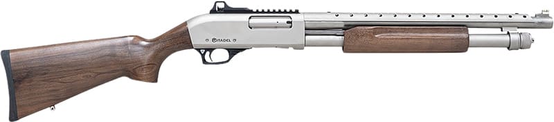 CITADEL MARINER 20GA 3″ 18.5″ – 5RD ADJ SIGHT WOOD & NICKEL