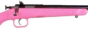 CRICKETT RIFLE G2 22LR - BLUED/PINK SYNTHETIC