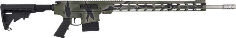 GLFA AR10 RIFLE 243 WIN – 24″ S/S BBL 5-RD PURSUIT GRN