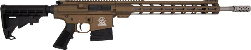 GLFA AR10 RIFLE 308 WIN – 18″ S/S BBL 10-SHOT BRONZE