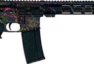 GLFA AR15 SPLATTER 223 WYLDE - 16" 1:8 NIT BBL BLACK