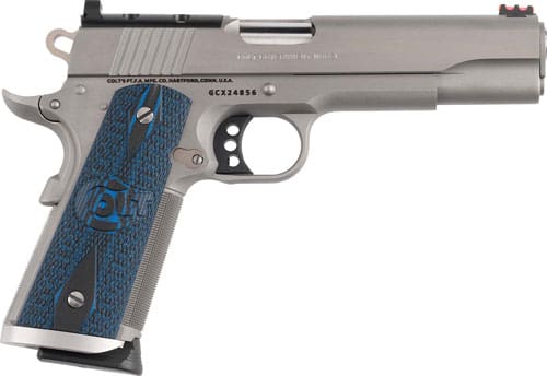 COLT GOLD CUP TROPHY 45ACP 5″ – 8RD STAINLESS G10 OPTIC READY