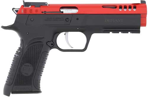 TANFOGLIO FORCE 22LR 4.4″ – POLY FRAME RED STEEL SLIDE