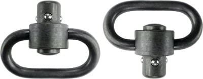 GROVTEC HD PUSH BUTTON SWIVELS – BLACK 1 1/4″ 2-PACK