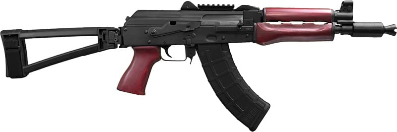 ZASTAVA ZPAP92 PISTOL 7.62X39 – 30RD BRACE SERBIAN RED WOOD