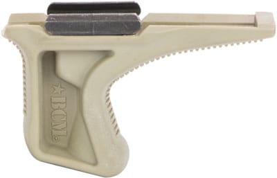 BCM ANGLED GRIP FDE – FITS PICATINNY RAILS