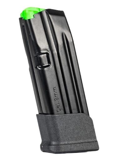 MEC-GAR MAG GLOCK 26 9MM 15RD – EXTENDED POLYMER BLACK