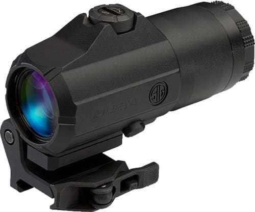 SIG MAGNIFIER JULIET4 4X24 – POWERCAM QR MOUNT BLACK
