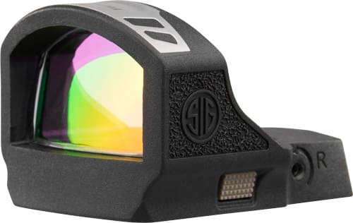 SIG OPEN REFLEX SIGHT ROMEO RS – 3MOA GREEN DOT BLACK