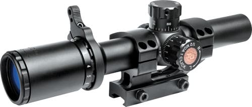 TRUGLO TACTICAL 1-6X24MM SCOPE – 30MM TUBE BDC ILLUM MIL-DOT