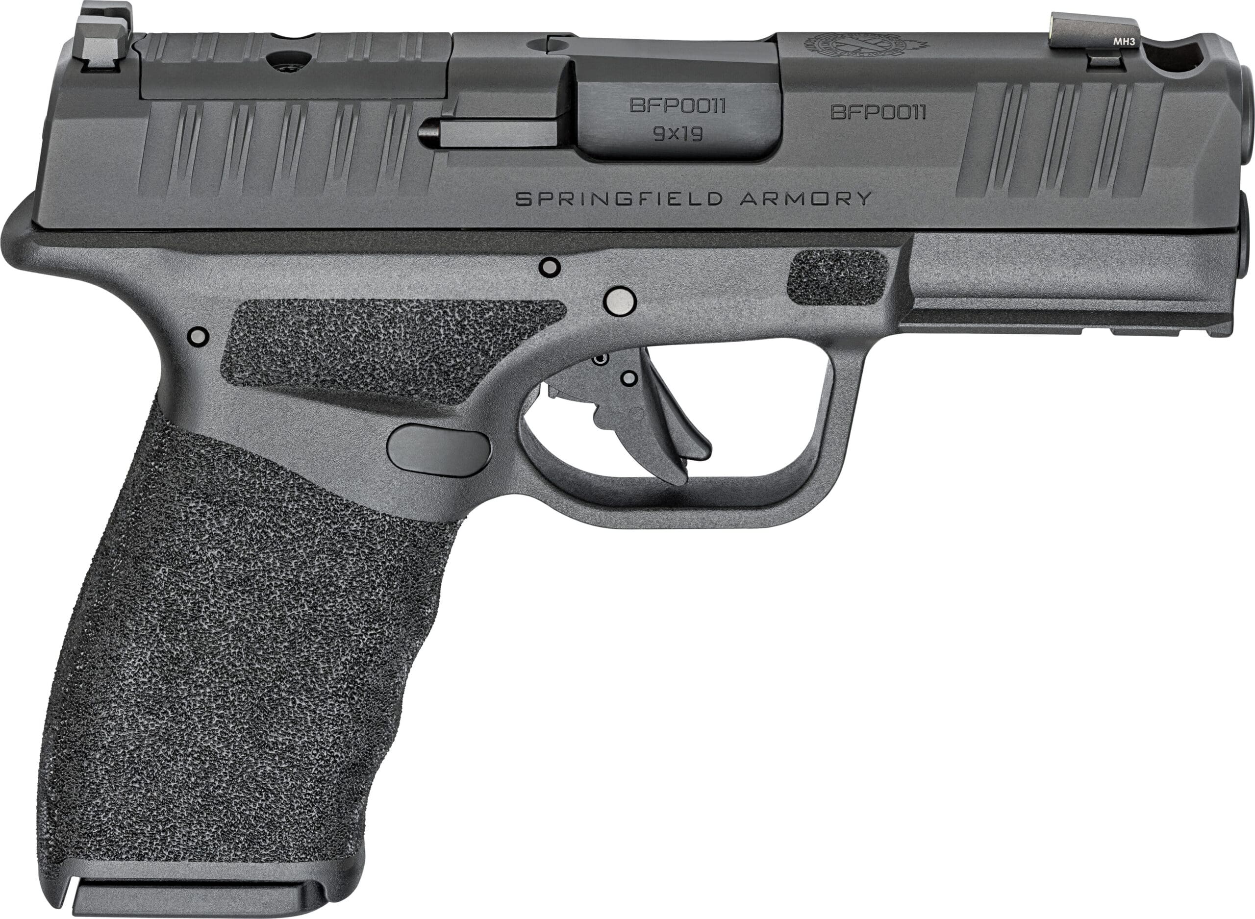SPRINGFIELD ARMORY HELLCAT PRO COMPENSTED OSP PSTL 9MM BLK 3.7″ 2-10RD