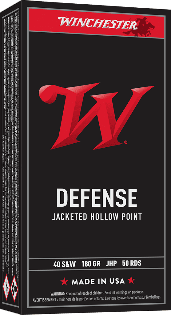 40 S&W 180GR JHP BRASS 50RD BOX