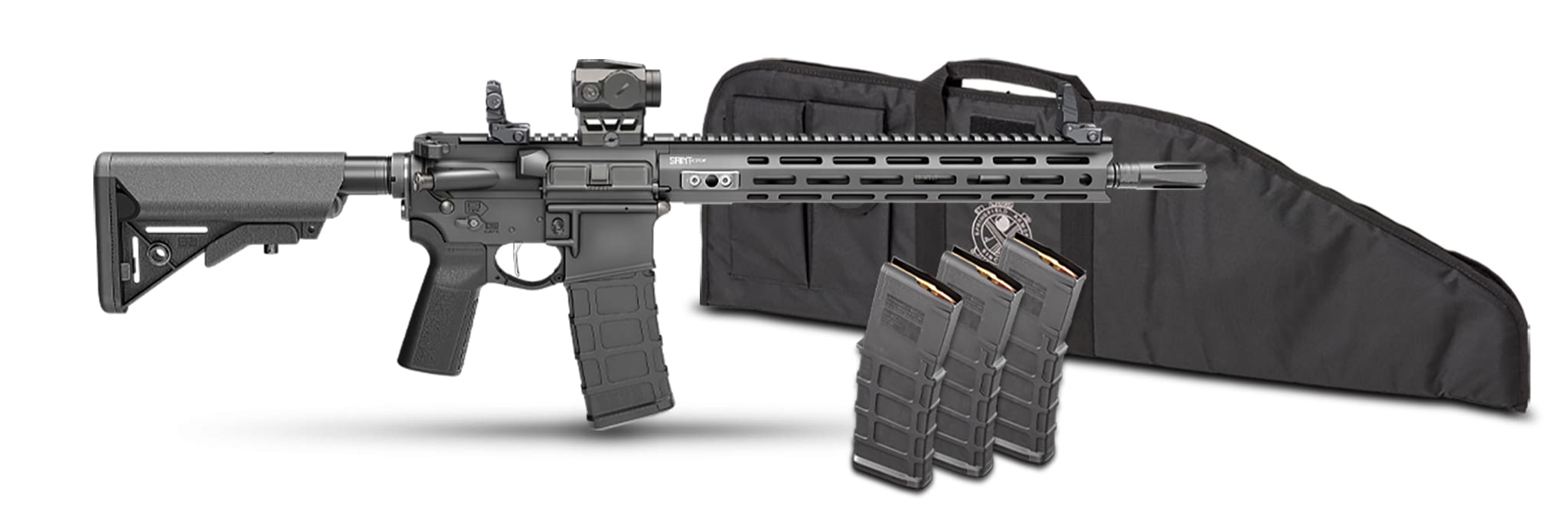 SPRINGFIELD ARMORY SAINT VICTOR V2 GEAR PAC 5.56 RIFLE 14″ P&W BBL, 1-30RD MAG