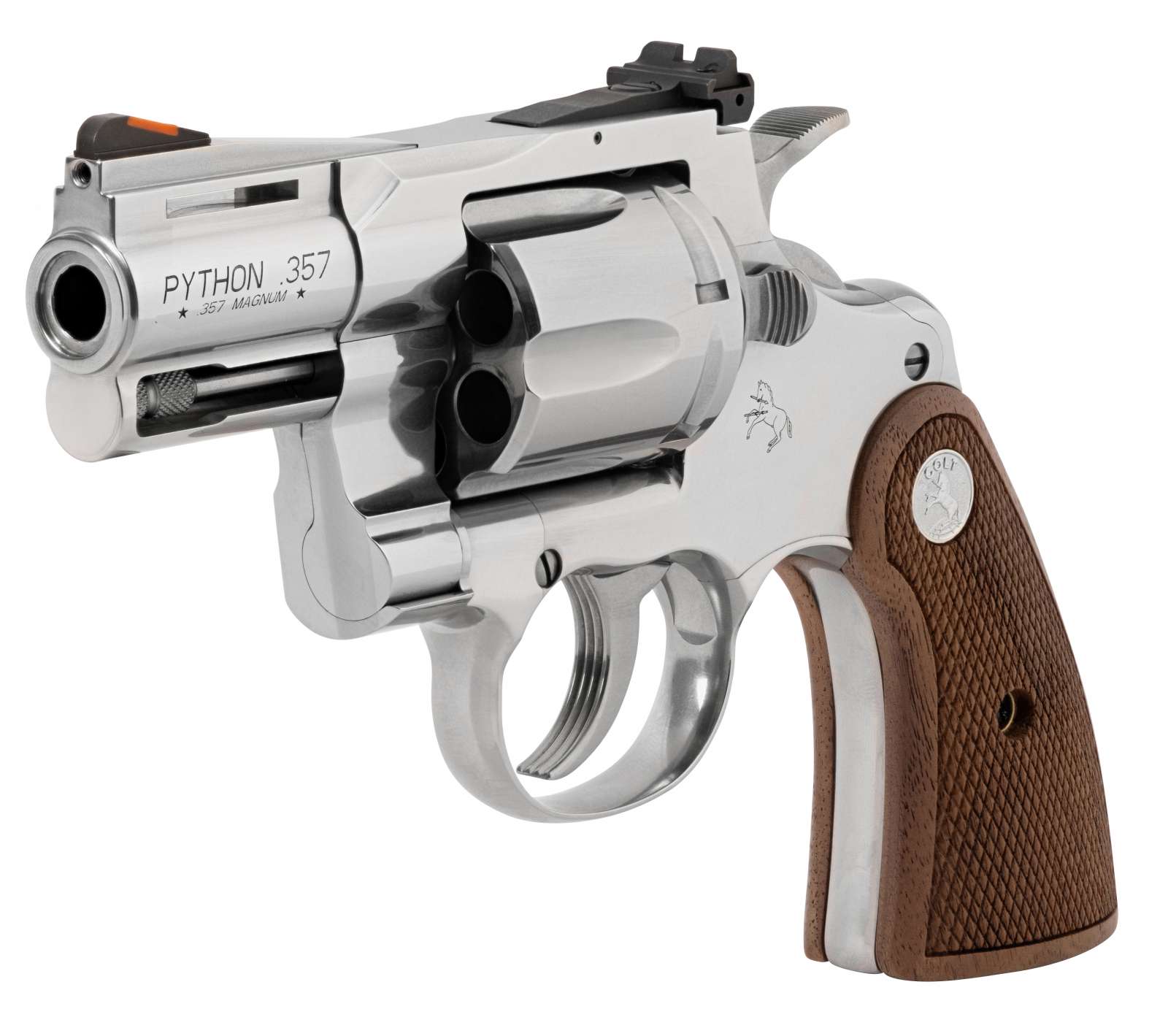 COLT PYTHON STAINLESS REVOLVER 357 MAG 2.5″ 6 RD