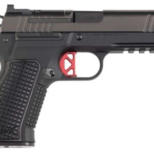 DAN WESSON DWX COMPACT OPTIC READY 9MM PISTOL 4" BLACK DLC/BLK, RAIL 15RD