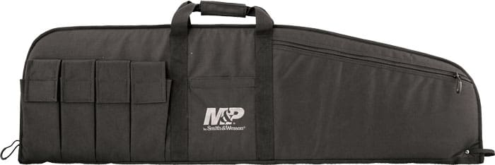 S&W M&P DUTY SERIES GUN CASE – SMALL 40″ W/AR MAG POUCHES BLK