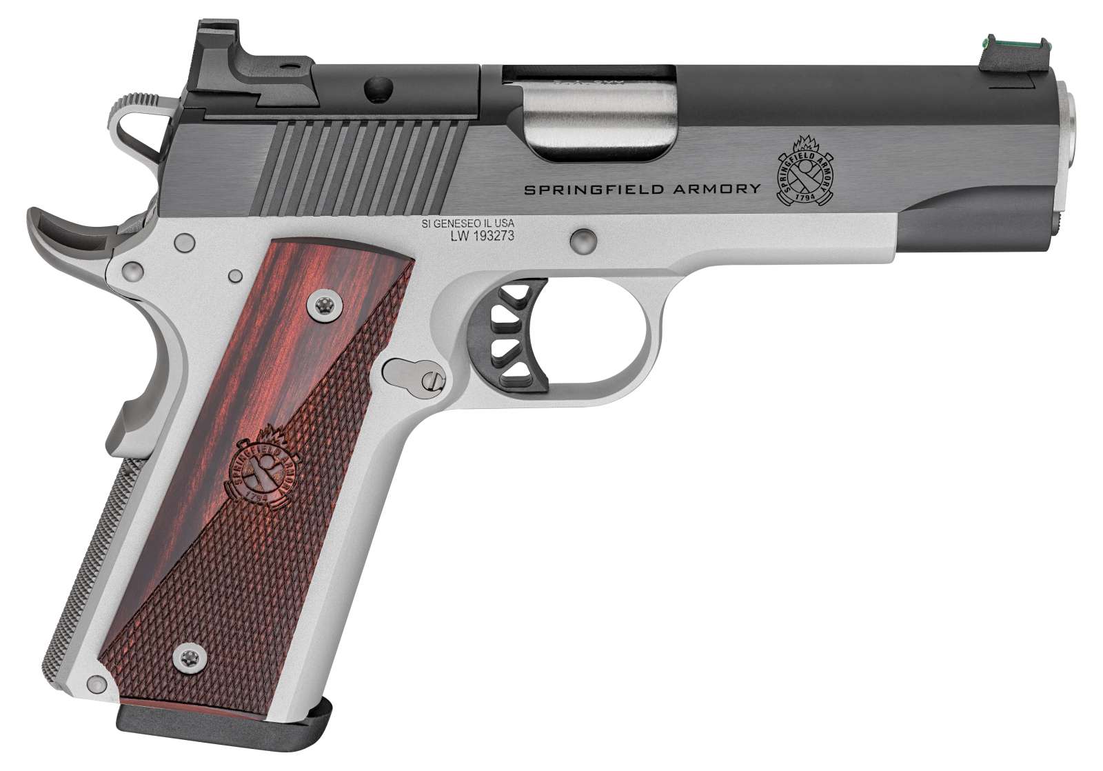 SPRINGFIELD ARMORY RONIN 1911 9MM 4.25″ BLU/STS 1-9RD AOS OPTC READY