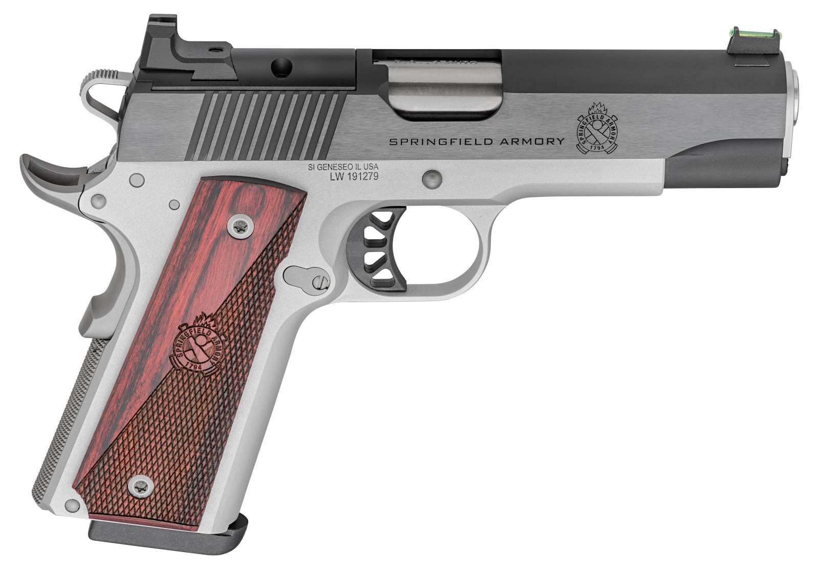 SPRINGFIELD ARMORY RONIN 1911 45ACP 4.25″ BLU/STS 1-8RD AOS OPTC READY