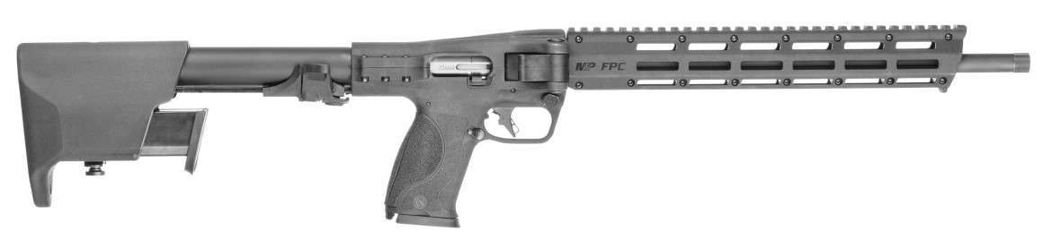 SMITH & WESSON M&P FPC 10MM CARBINE 16.25″ SIDE FOLD STOCK, 3-15RD MAGS