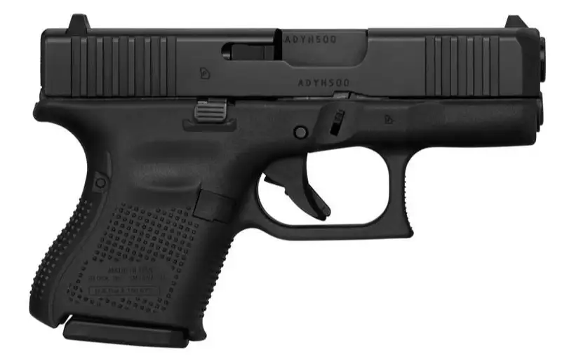 GLOCK 26 V 9MM PISTOL 3.46″ BLACK FXD 3-10RD MAGS
