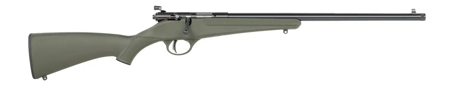 SAVAGE RASCAL F-SR GREEN 22LR RIFLE 16.125″ THREADED 1 SHOT