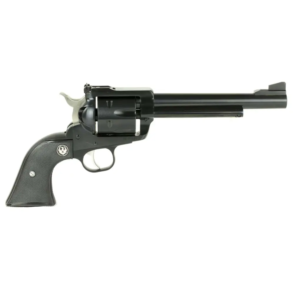 RUGER NEW MODEL BLACKHAWK REV 357MAG 6.5″ BLK GRP BLUED